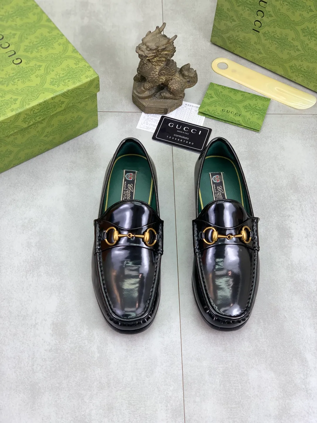Men's men's shoes 💰P540 [New style] Water dyed cowhide 💰💎💎💎 [Gucci] Gucci high-end men's formal business leather shoes, original order 1:1! Original imported high-end washed calfskin, original metal buckle, imported first-layer cowhide lining for feet, original outsole, men's shoe size: 38-45, multiple colors available